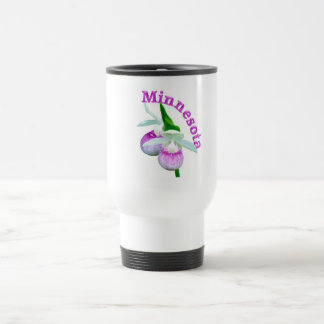 Minnesota Pink Lady Slipper Travel Mug