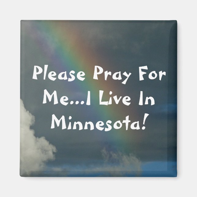 Minnesota Prayer Magnet (Front)