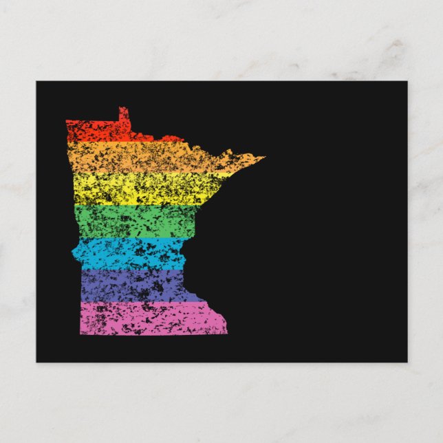 minnesota rainbow postcard (Front)
