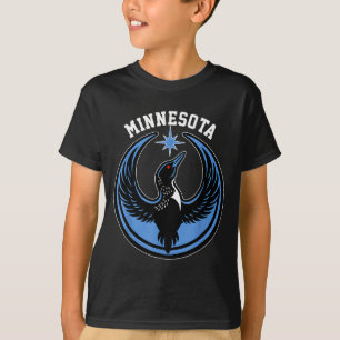 Minnesota Rebel Loon New Mn Design T-Shirt