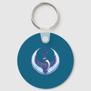Minnesota rebel loon new mn state flag key ring