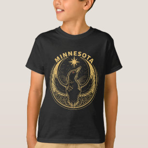 Minnesota rebel loon new mn state flag T-Shirt