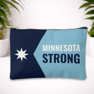 Minnesota Rebel New State Flag Accessory Pouch