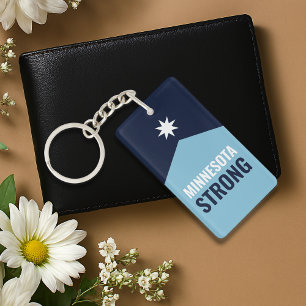 Minnesota Rebel New State Flag Key Ring
