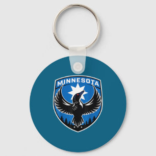 Minnesota rebel new state flag key ring