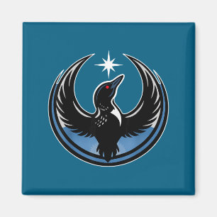 Minnesota rebel new state flag  magnet