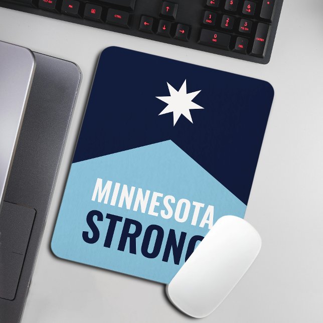Minnesota Rebel New State Flag Mouse Mat (Creator Uploaded)