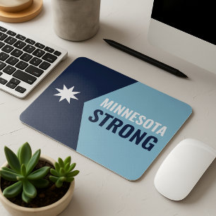 Minnesota Rebel New State Flag Mouse Mat