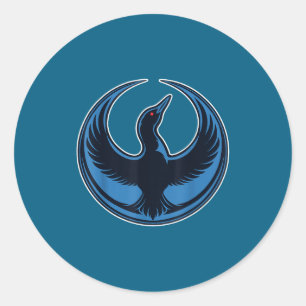 Minnesota Rebel State Flag 1 Classic Round Sticker
