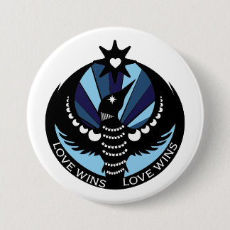 Minnesota Resistance Loon Design button