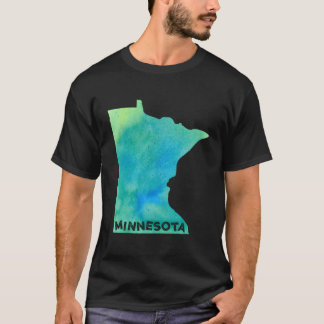 Minnesota Shirt Women Men Kid Gift Roots State Map