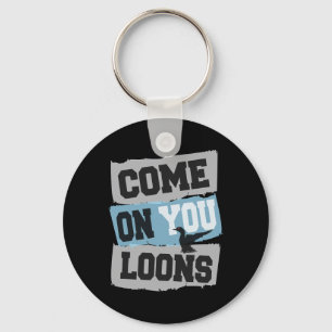 Minnesota Soccer Loon - Come On You Loons Key Ring