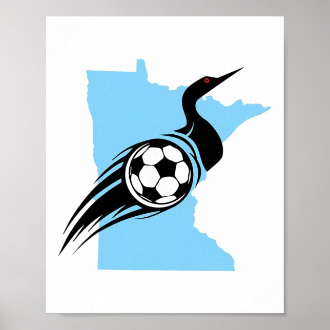 Minnesota Soccer Loon  Poster (Front)