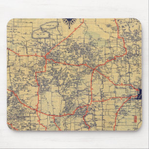 Minnesota standard map mouse mat