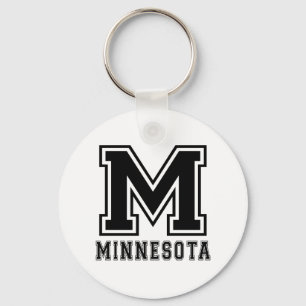 Minnesota State Designs Key Ring