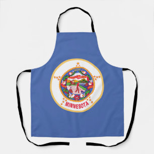 Minnesota State Flag Apron