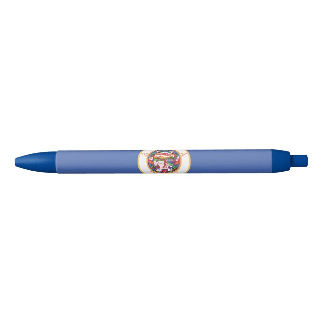 Minnesota State Flag Blue Ink Pen (Front)