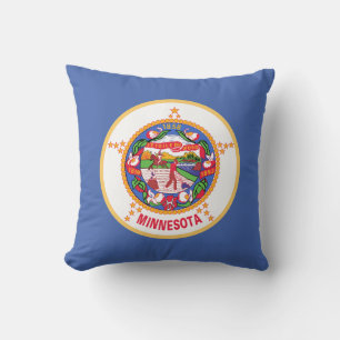 Minnesota State Flag Cushion