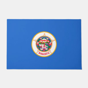 Minnesota State Flag Design Doormat