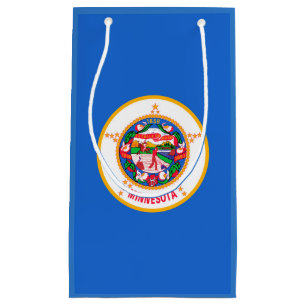Minnesota State Flag Design Small Gift Bag