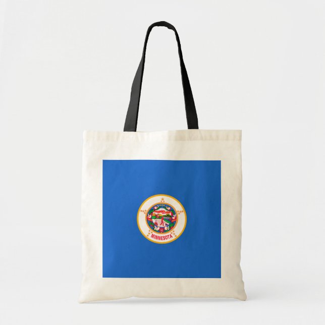 Minnesota State Flag Design Tote Bag (Front)