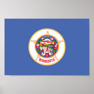 Minnesota State Flag Poster