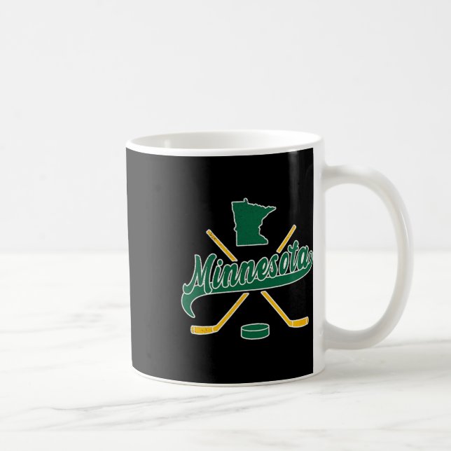 Minnesota State Of Hockey  Coffee Mug (Right)