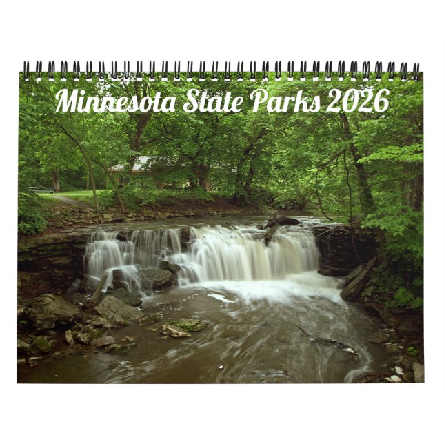 Minnesota State Parks 2026 Calendar (Cover)