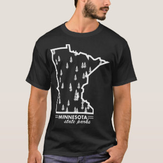 Minnesota State Parks Nature Outdoors Mn Camping G T-Shirt