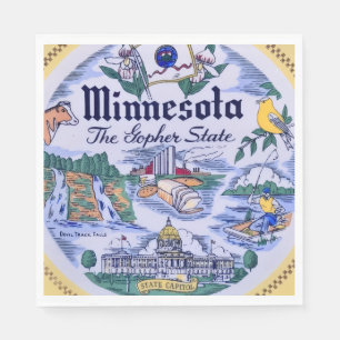 Minnesota State Party Napkin