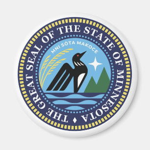 Minnesota State Seal 2024 Magnet
