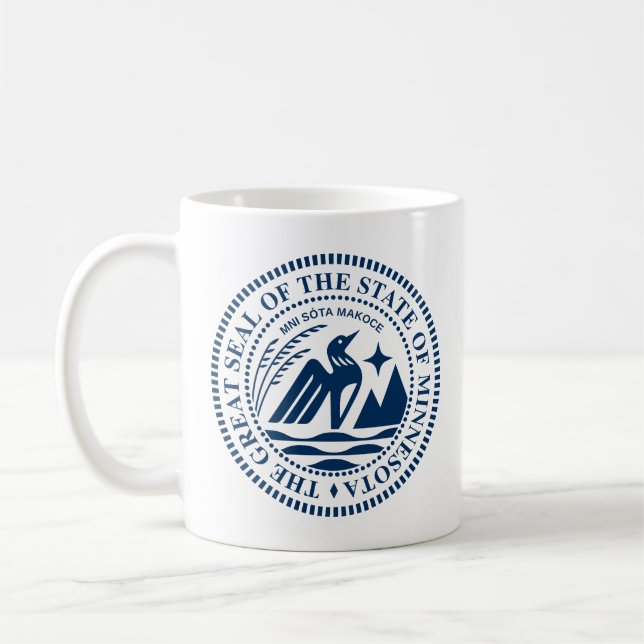 Minnesota State Seal  Coffee Mug (Left)