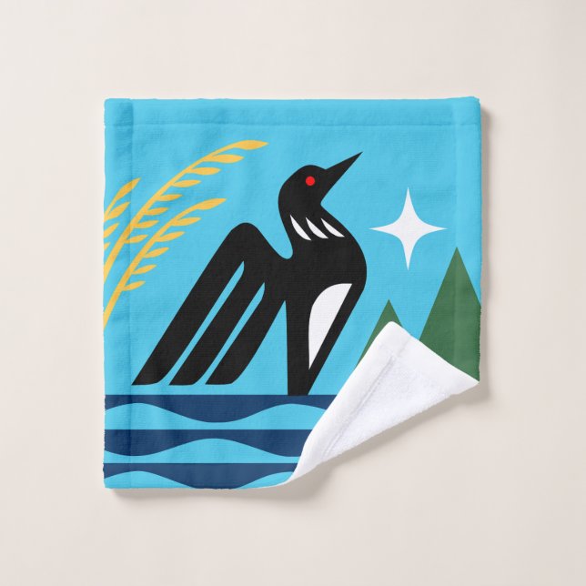 Minnesota State Seal Wash Cloth (Wash Cloth)