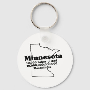Minnesota State Slogan Key Ring