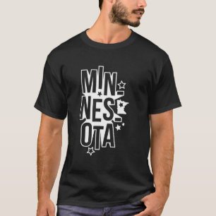 Minnesota State White Minnesotan Men Women Kids T-Shirt