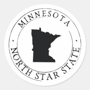 Minnesota Sticker Envelope Seal