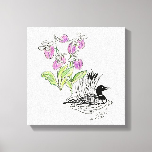 Minnesota Stretched Canvas Print (Front)