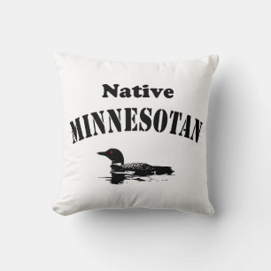 Minnesota Throw Pillow - Customised