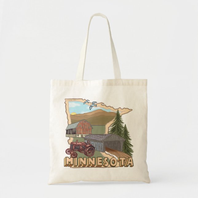 Minnesota Tote Bag (Front)