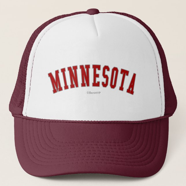 Minnesota Trucker Hat (Front)