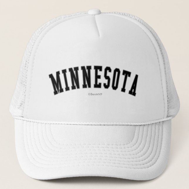 Minnesota Trucker Hat (Front)