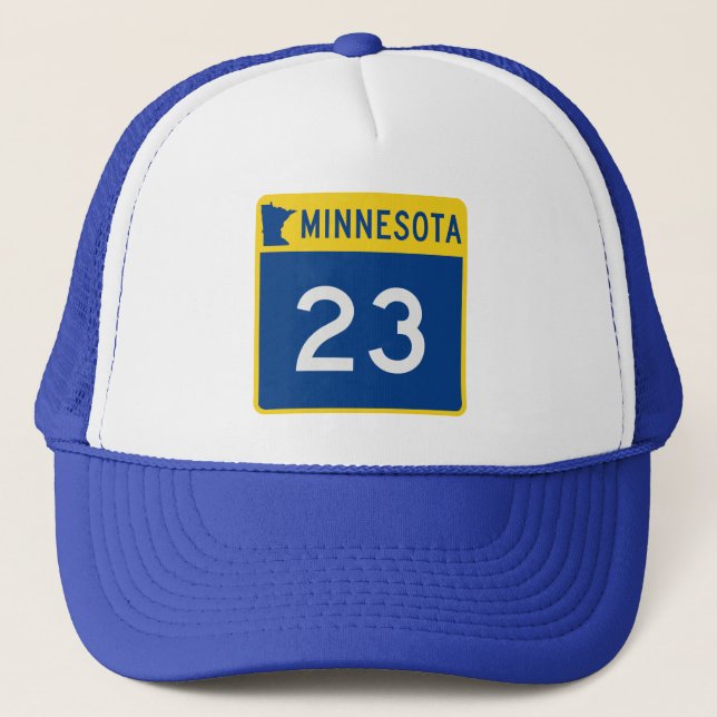 Minnesota Trunk Highway 23 Trucker Hat (Front)
