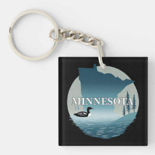 Minnesota United States of America Key Ring