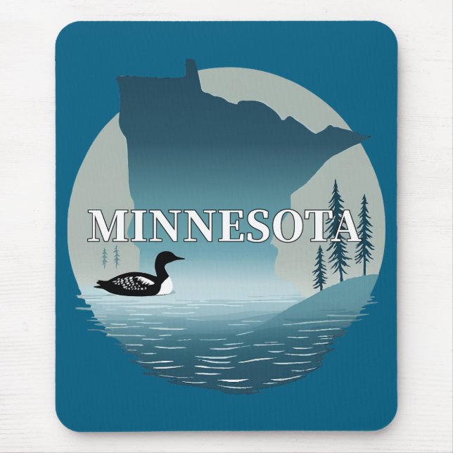 Minnesota United States of America Mouse Mat (Front)