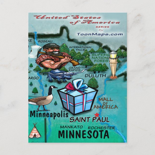 Minnesota USA Card (Front)