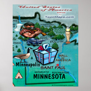 Minnesota USA Poster