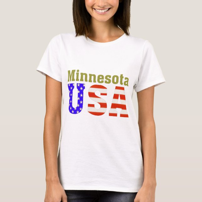 Minnesota USA! T-Shirt (Front)