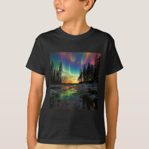 Minnesota Vacay Northern Lights Camping Hiking Sou T-Shirt