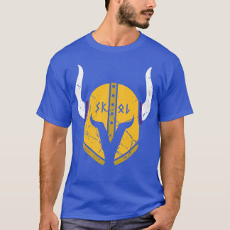 Minnesota Vikings Helmet T-Shirt