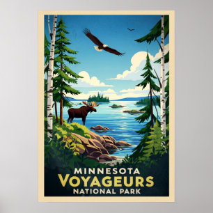 Minnesota Voyageurs National Park V01 Poster
